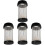 4 Pcs De Bola Aço Inoxidável Para 4