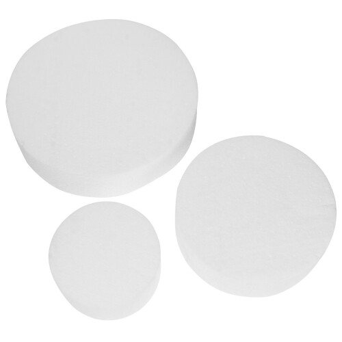 3Pcs Para Bolo Falso