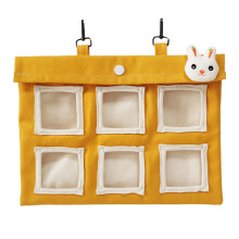 Bunny Hay Feeder Bag Chinchilla Hay Feeder Scratch-Resistant Small Animal Feeding Supplies Large Pet Storage Container