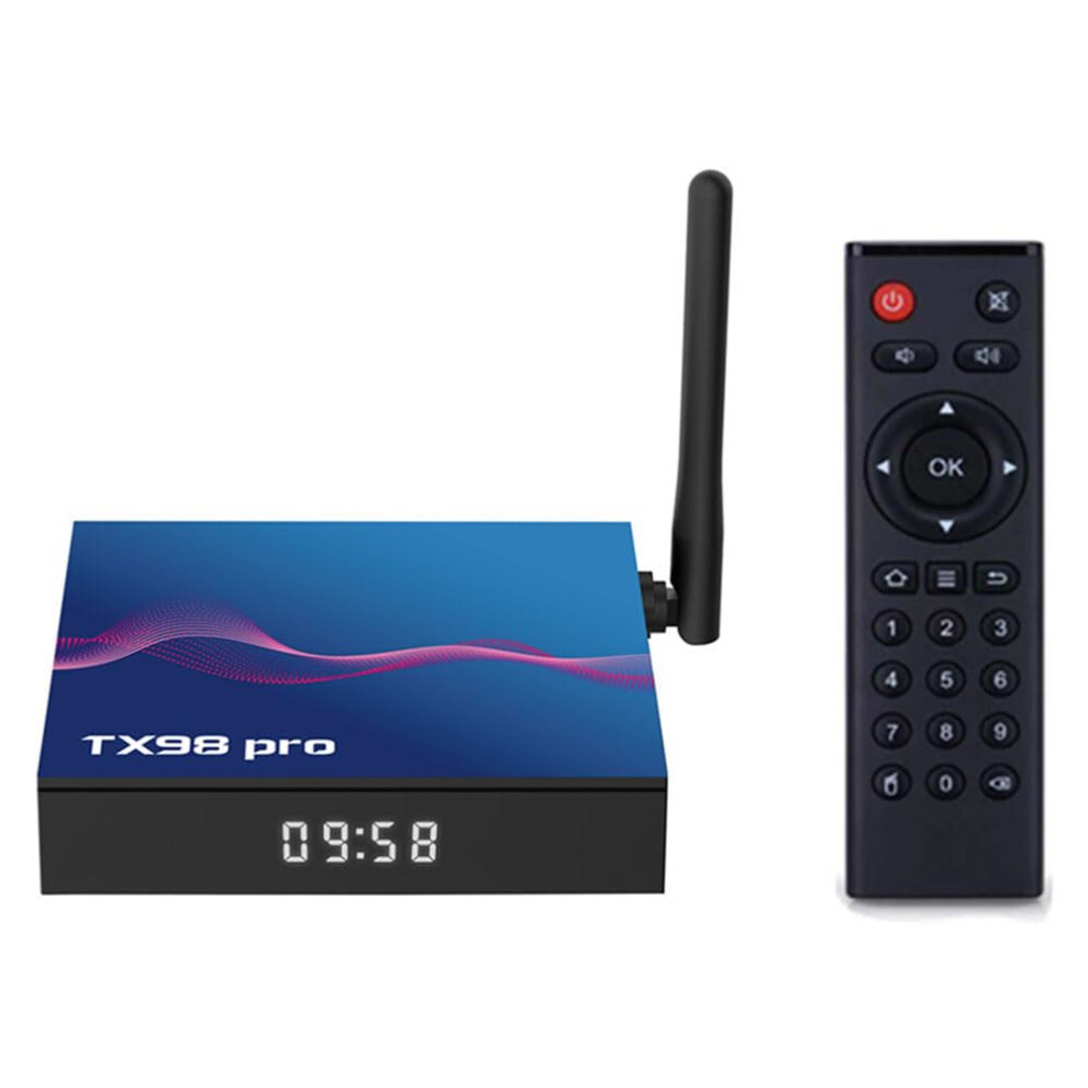 Android 12.0 Tv Box Tx98 Pro Android Tv Box 4Gb Ram 64Gb Rom H618 Cpu 4K/6K/3D Usb 3.0 9393856416776