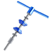 Press-in Tool for Bottom Bracket Installation of Headset Cups, Knurled Anti-Slip Handle for Optimal Power Transmission
