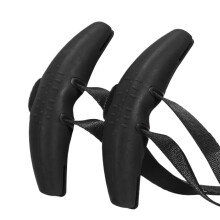 Pull Up Grips Pack of 2 - Ergonomic Sling Trainer Handles, Non-Slip Fitness Straps for Suspension Trainer and Barbells