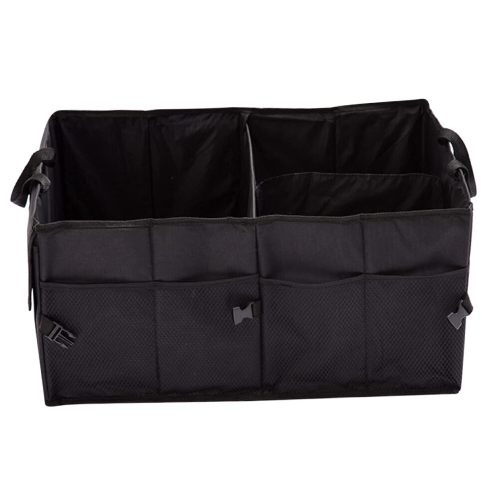 Multifunctional Storage Box For Car Foldable Design Portable Trunk Organizer Backseat Organizer Black 9354506331320