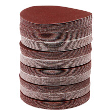 Rund Schleifpapier Holzpolierfolie Dunkelrot 100