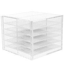 Box Deckel Pantry Transparent Mit Aufkleber Für Maquillaje