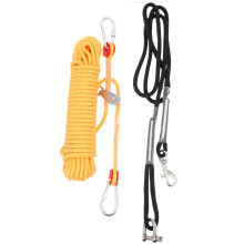1Set Hundehalterungsseil Mit Kette Für Camping, Outdoor, Gassigehen
