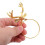 Napkin Ring Christmas Zinklegierung 6