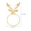 Napkin Ring Christmas Zinklegierung 2
