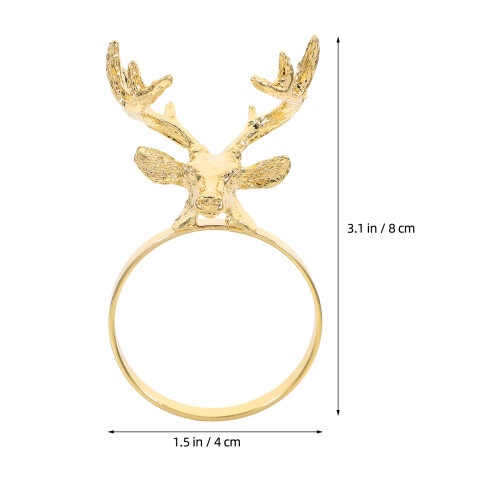 Napkin Ring Christmas Zinklegierung 1