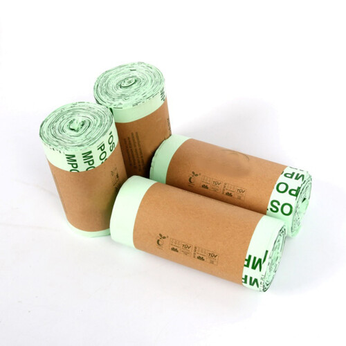 50Pièces Bio Compostables Verts Pour Déjections D’animaux 2