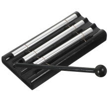 Carillon Percussion Noir Métal Bois Pour Cours De