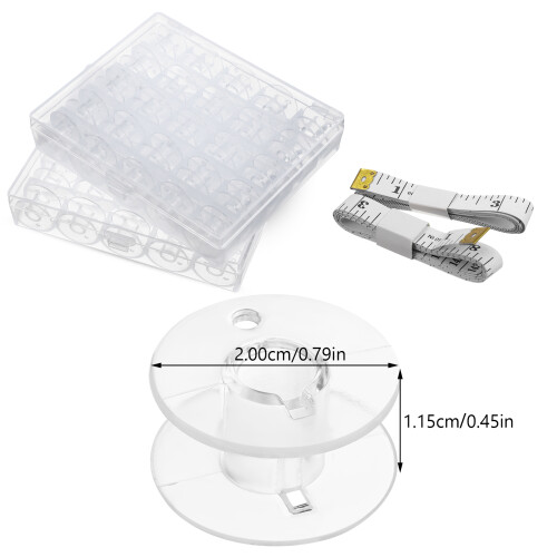 Mlins Transparante Bobbins Naaiaccessoires 1