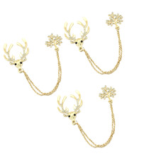 3Pcs Adesivo Para De Diy Strass Decoração Inverno