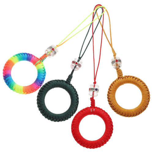 4 Unidades Nylon Trançado Para Pendurar Telemóvel Com
