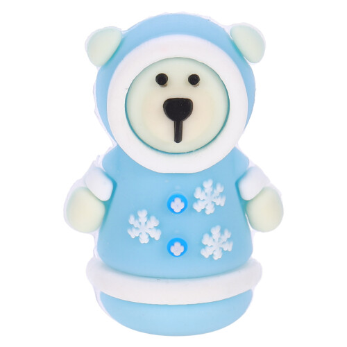 De Silicone Para Tesoura De Cutícula Urso 2