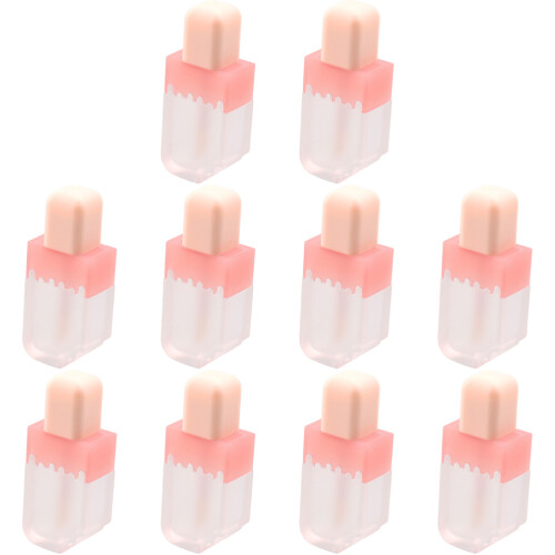 10 Unidades Labial Recarregáveis