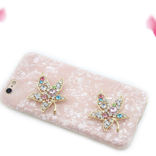3Pcs Telemóvel Diy Strass Bordo Acessórios Para 1