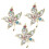 3Pcs Telemóvel Diy Strass Bordo Acessórios Para 5