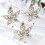 3Pcs Telemóvel Diy Strass Bordo Acessórios Para 3