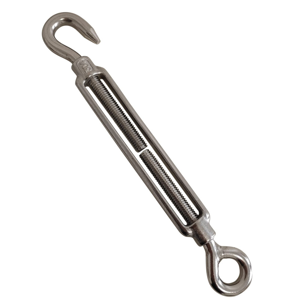 M8 Turnbuckles Set Of 3 304 Stainless Steel Oc Style One Ring One Hook Wire Tensioner For Fence Wires 9393856417414