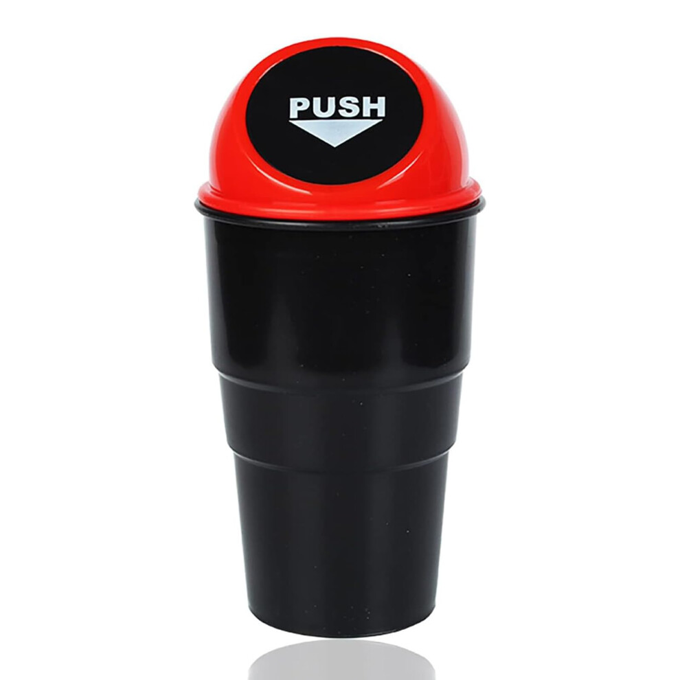 Car Garbage Can With Lid For Daihatsu Cuore Charade Sirion Terios Copen Yrv Portable Leakproof Red 9354506332587