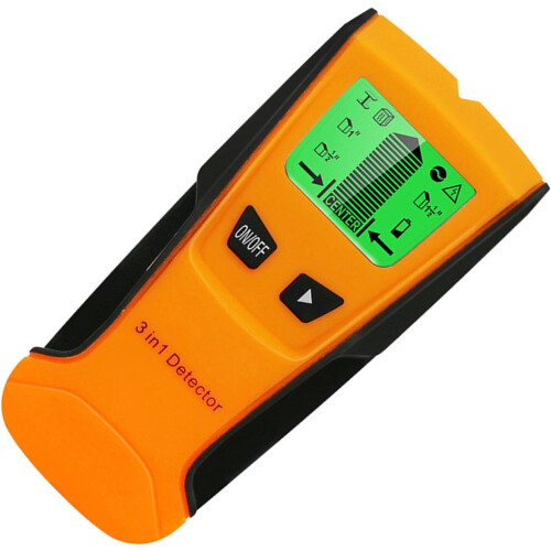 Wall Stud Locator With LCD Display, Compact Portable Handheld Wall Detection Tool For Home Renovation 1