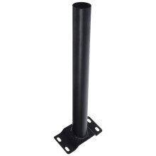 1 Set Solarstrassenleuchte Halterung Led Mast Metall Weiß