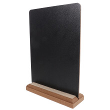 2Stk Mini Tafeln Beschreibbare Schilder Desktop Schildständer Menühalter