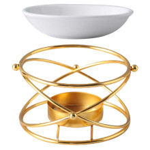 Raindrops Mittelstück Tischdekoration Räucherstäbchenhalter Gold