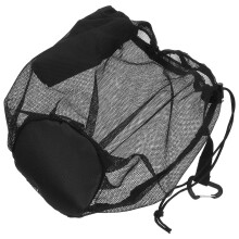 Worgeous Runde Öffnung Balltasche Schwarz 1 Stk 12x9,6x9,6 Zoll