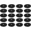 Tree Mulch Mats 20-Piece Set for Soil Moisture Retention Around Trees, Root Zone Mulching 5