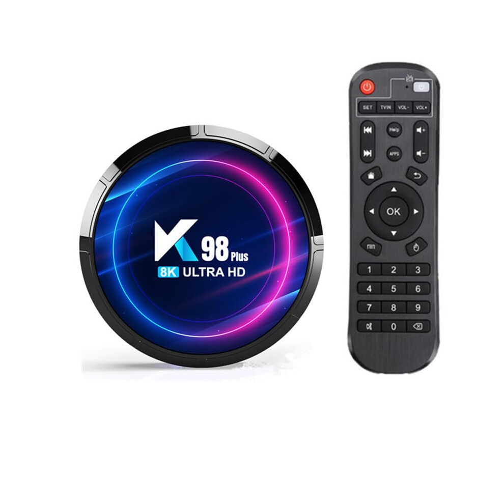 Android 13.0 Tv Box K98 Plus Rk3528 Quad-Core 4Gb Ram 32Gb Rom Wifi6 Dual Band Bt5.0 8K/4K Hdr10+ Usb3.0 Ethernet 1000M 9393856417964