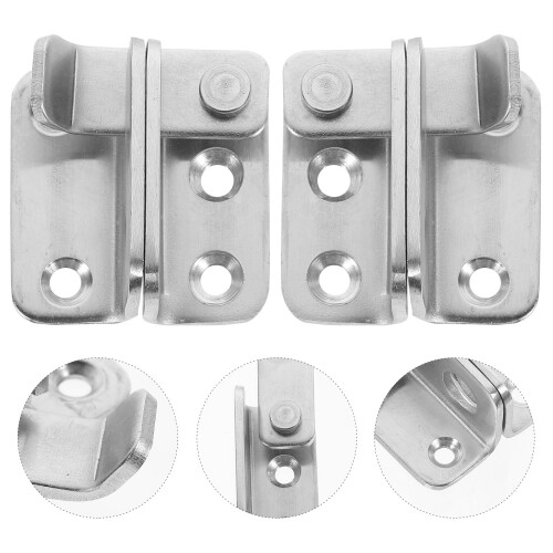 2 Türgriff Zug Verriegelung Schiebe Riegel Manuell 2