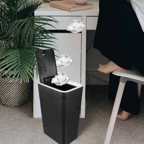 Pédale Noir Couvercle Pour Bureau Maison 2