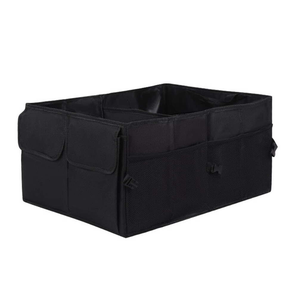 Car Trunk Organizer Collapsible Multi Compartment Storage Oxford Fabric Waterproof Large Capacity For Any Car Suv 9354506335724