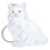 3Pcs Pingente - De Transparente Para Animal 3