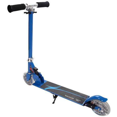 Scooter Roller Tretroller Kinderroller Cityroller klappbar bis 70KG-blau