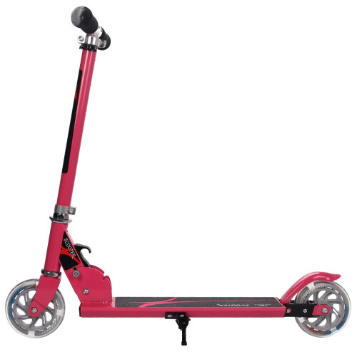 Scooter Roller Tretroller Kinderroller Cityroller klappbar bis 70KG-pink 1