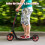Kickscooter city scooter carrying strap scooter height adjustable kick scooter black 5