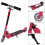 Scooter Roller Tretroller Kinderroller Cityroller klappbar bis 70KG-pink 5