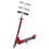 Scooter Roller Tretroller Kinderroller Cityroller klappbar bis 70KG-rot 2