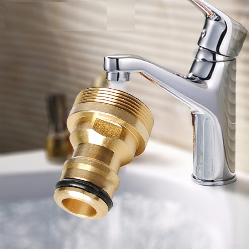 Premium G34 Male Thread Brass Faucet Tap Adapter For Garden Hose Quick Hose Pipe Connector 9084446461169