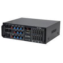 300W EQ Digital Amplifier Dual 5Band EQ Balance Adjustment, Amplifier Lossless Format Support For Singing And Music Room