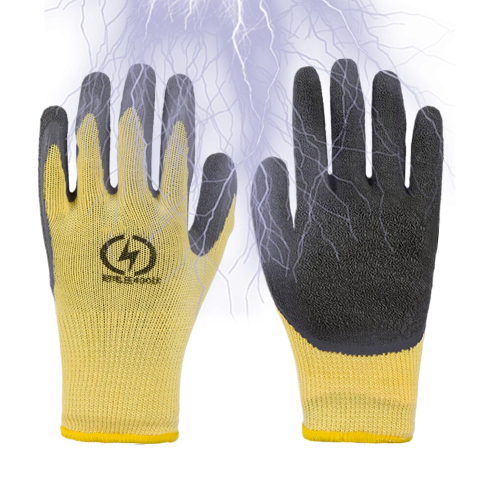 Electrical Safety Gloves 400V High-Voltage Resistant Insulating Electrician Gloves Anti-Slip Work Gloves 9084446461619