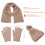 1 Set Mütze Schal Für Damen Winter 2