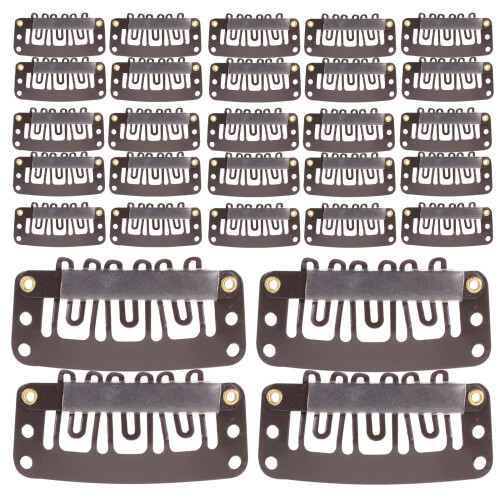120 Pezzi Clip Metalliche Per E Estensioni