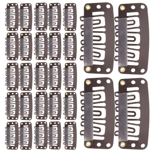 120 Pezzi Clip Metalliche Per E Estensioni 2