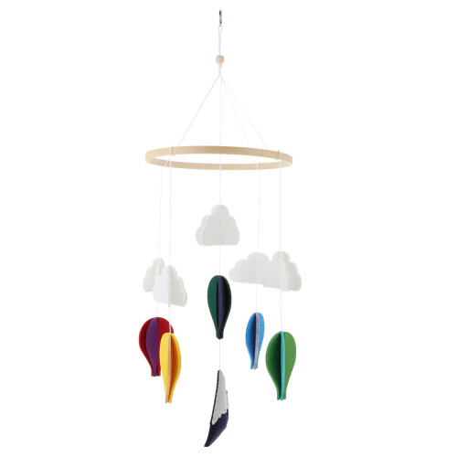 8St Windchime Felt Hangend Hangertje 1