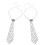 2 Glitterende Dasclip Verstelbare Ketting Sieraden 11