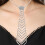 2 Glitterende Dasclip Verstelbare Ketting Sieraden 6